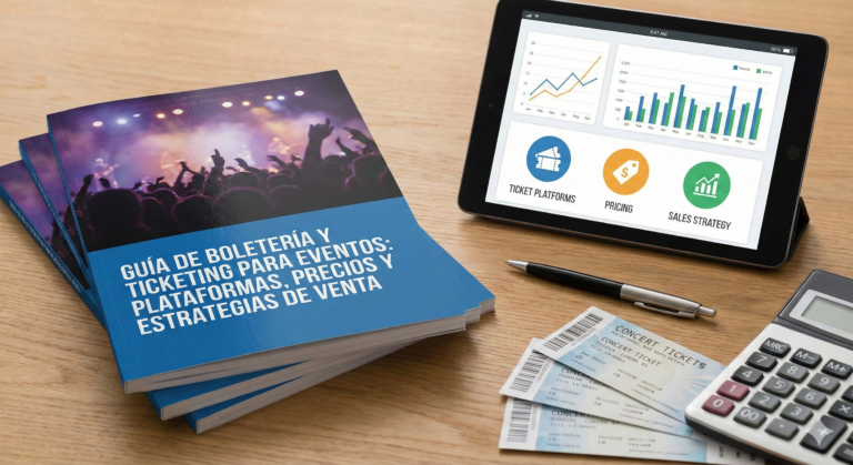 Guía de Boletería y Ticketing para Eventos: Plataformas, Precios y Estrategias de Venta